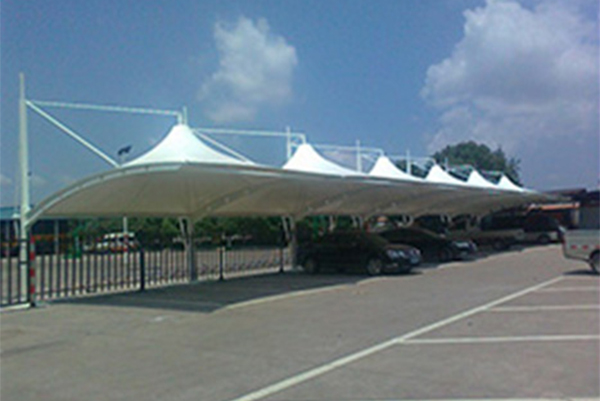 車棚張拉膜產(chǎn)品展示二