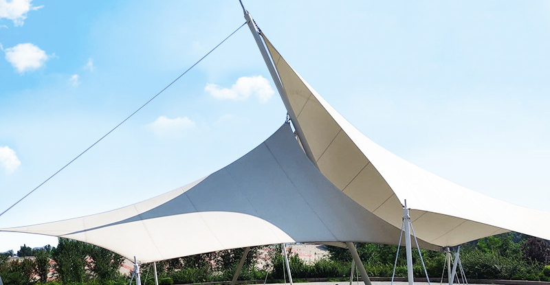 如何安裝和測(cè)量景觀膜結(jié)構(gòu)改造棚？