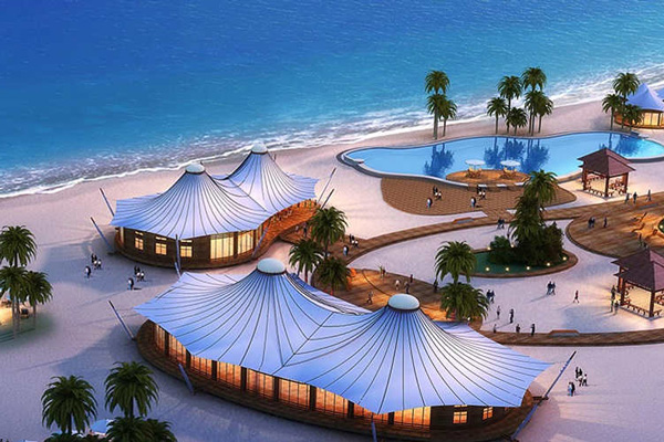 房頂膜結構產品展示