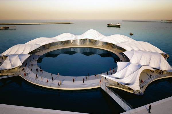 房頂膜結構產品展示